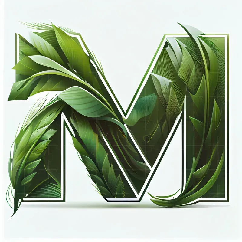Futuristic Letter Illustrations