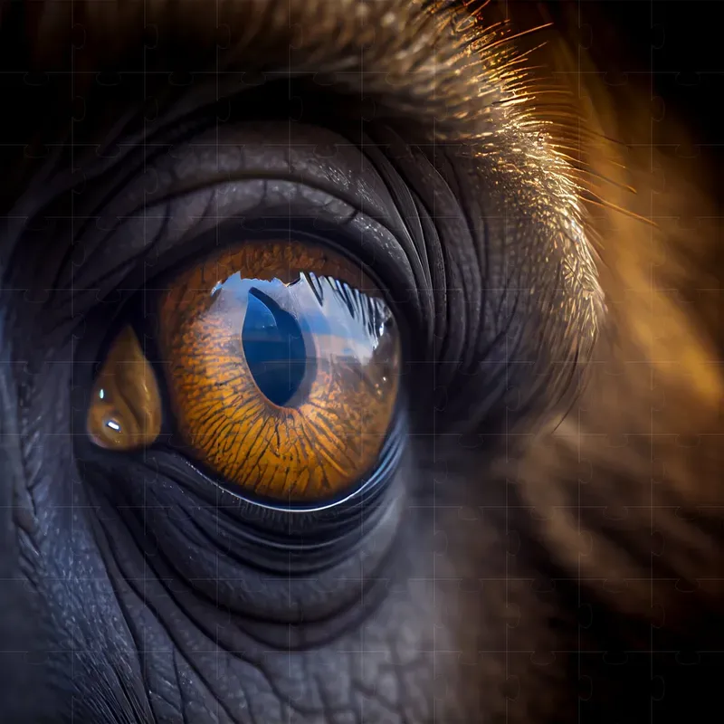 Macro Shots Of Eyes