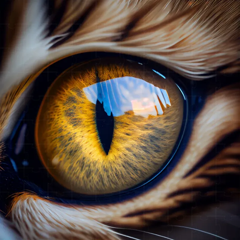 Macro Shots Of Eyes
