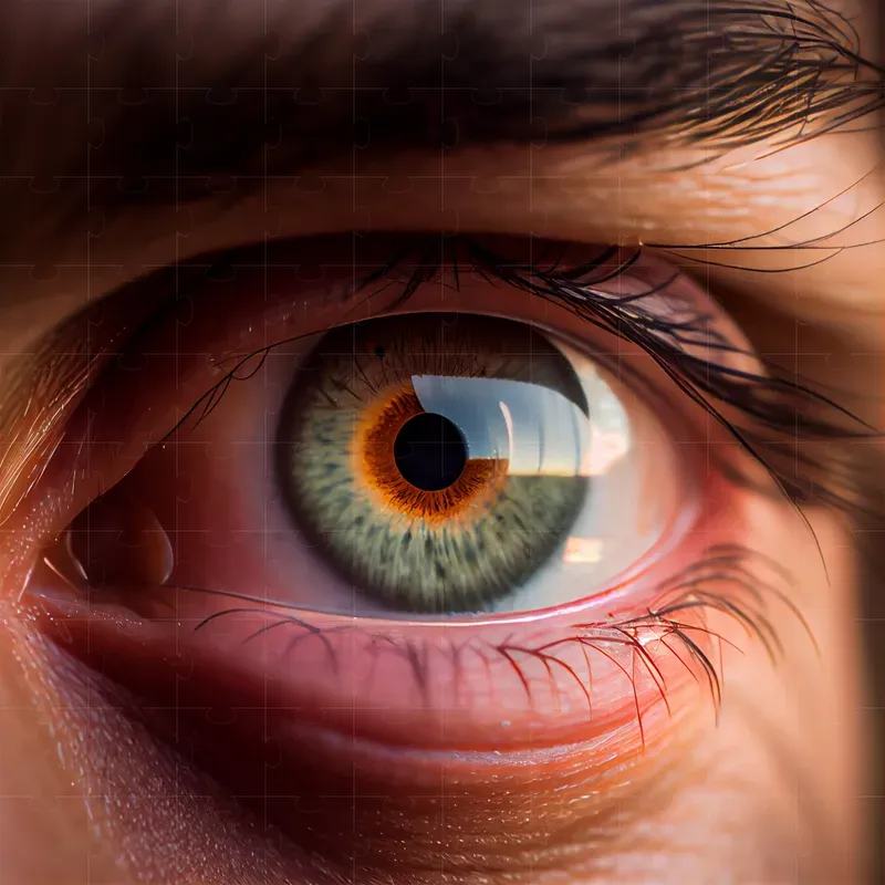 Macro Shots Of Eyes