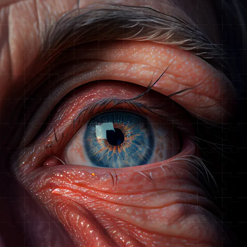 Macro Shots Of Eyes