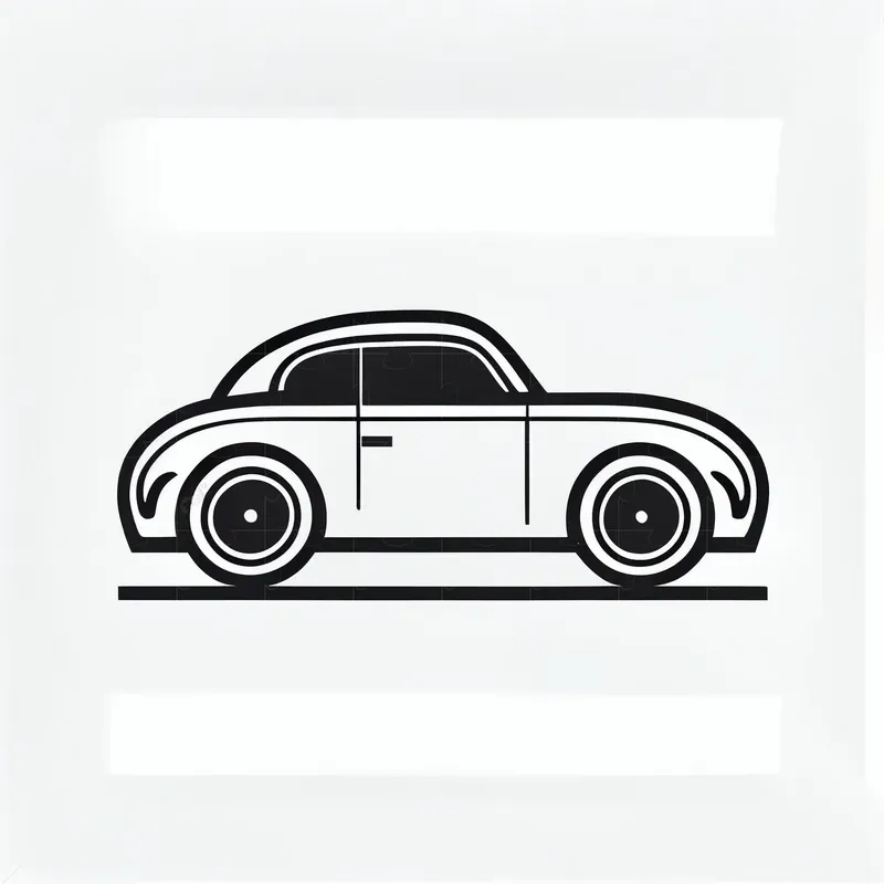 Black And White Outline Logos