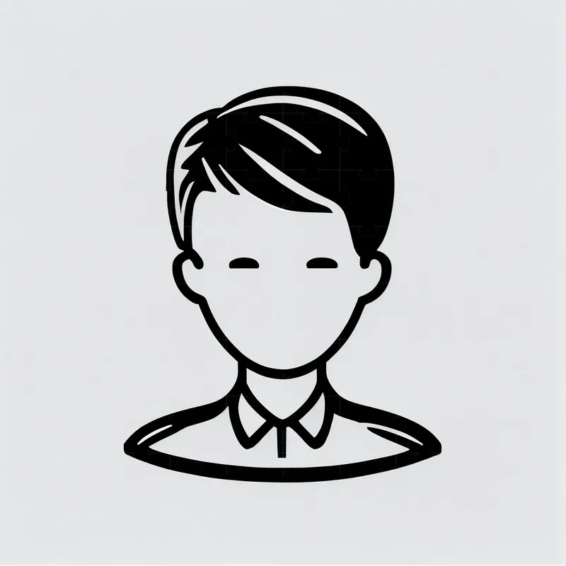 Black And White Outline Logos