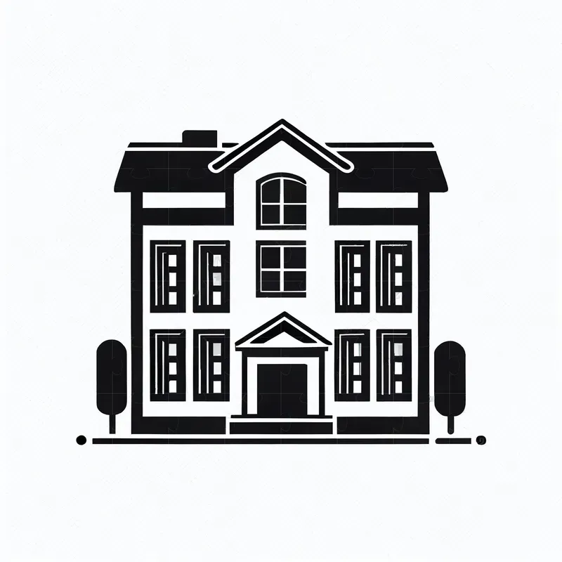 Black And White Outline Logos