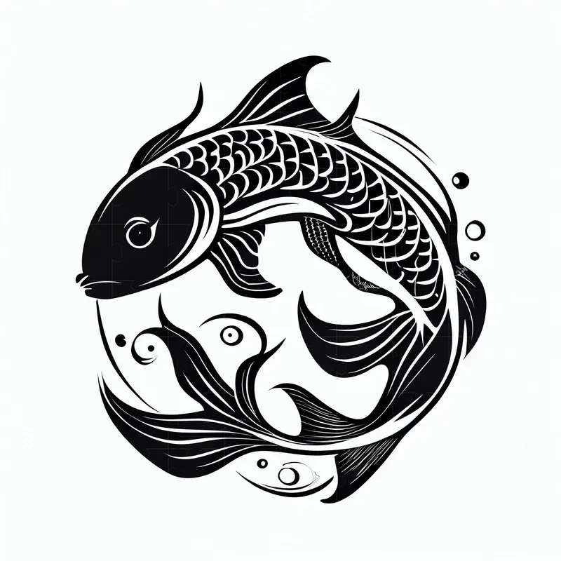 Black And White Outline Logos