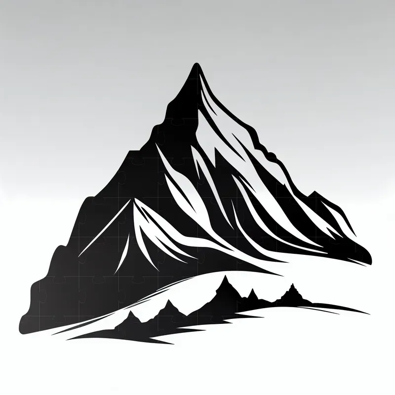 Black And White Outline Logos