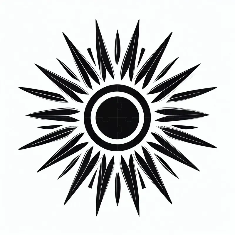 Black And White Outline Logos