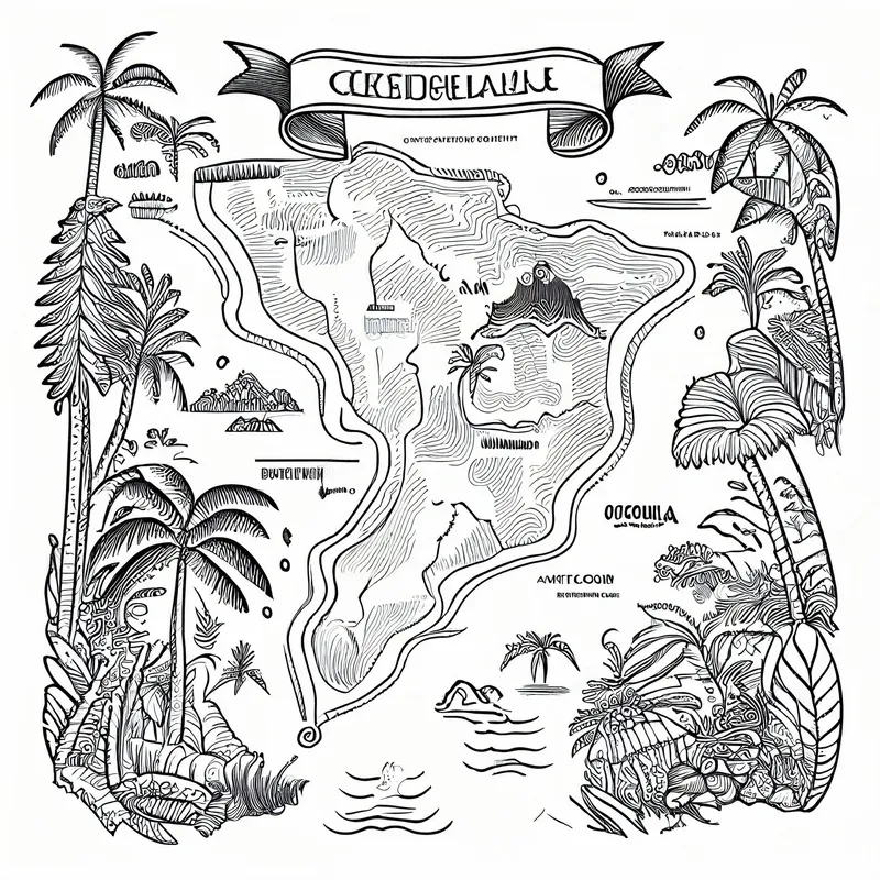 Illustrations Of Ancient Map