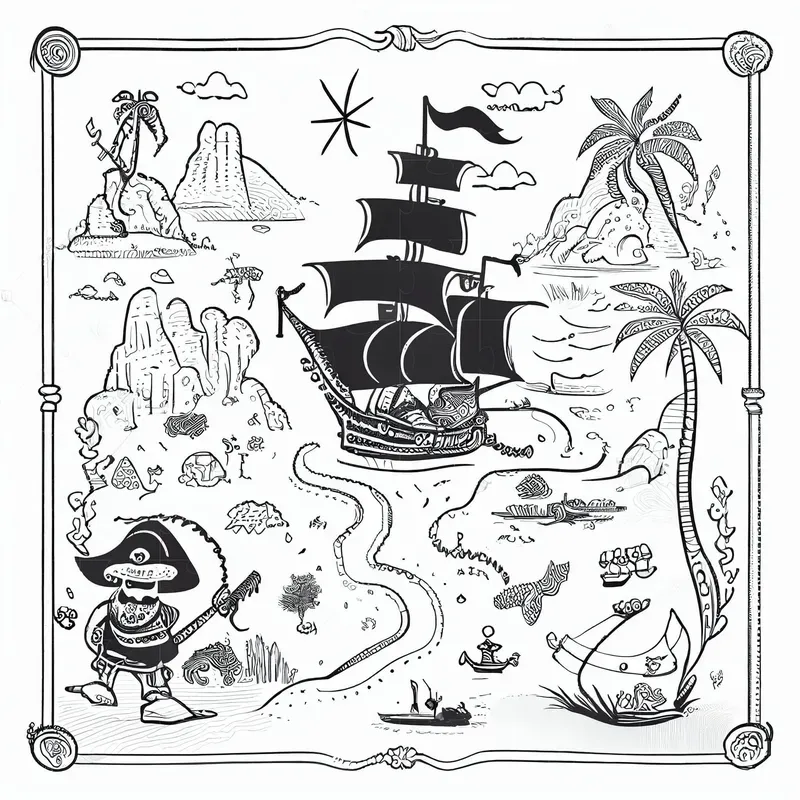 Illustrations Of Ancient Map