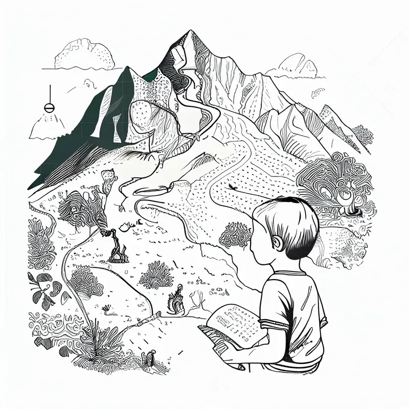 Illustrations Of Ancient Map