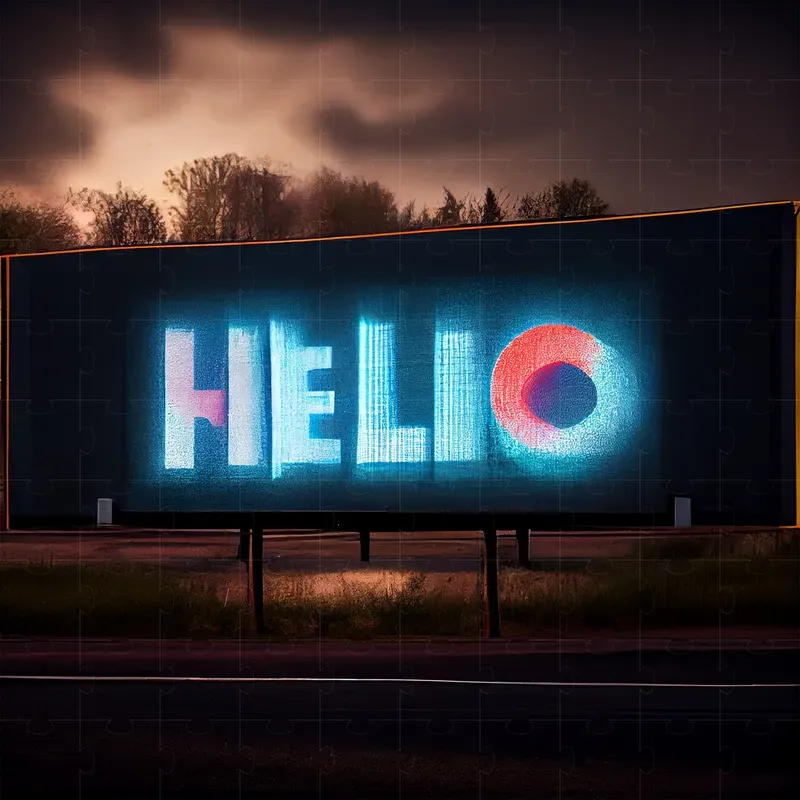 Billboards With Your Text On It