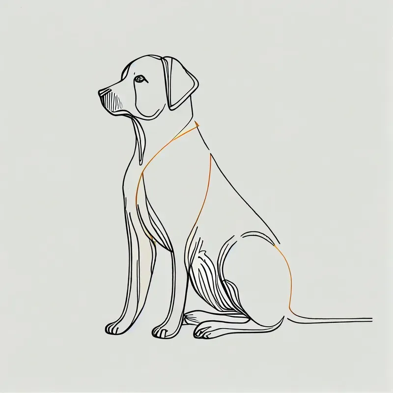 Graphic Line Art Sketches