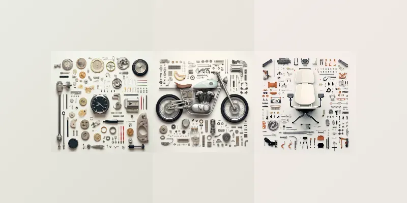 Knolling Parts generated by undefined