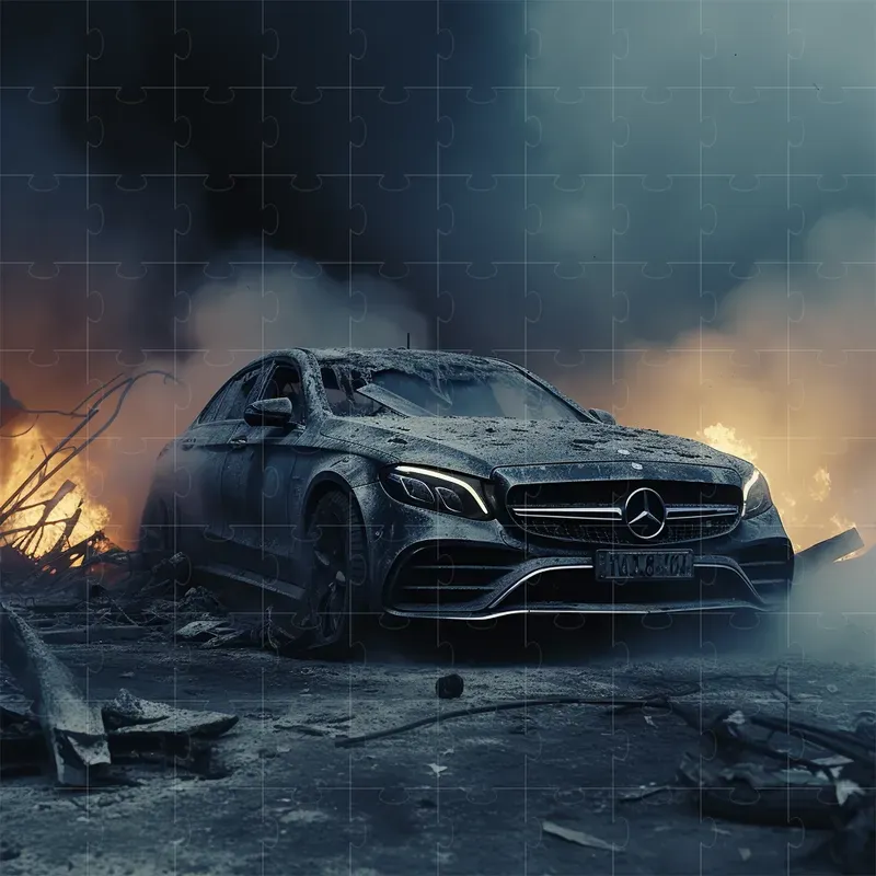 Cars On Fire