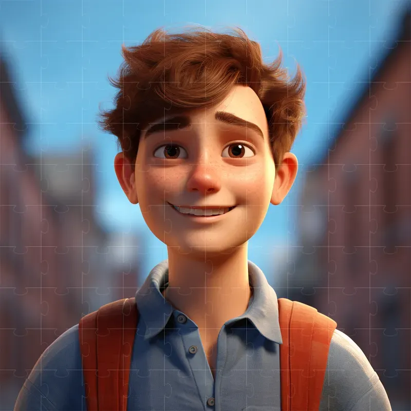 Cartoon Pixar Characters