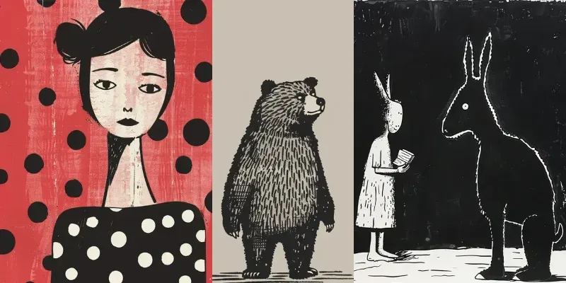 Style Illustrations generated by undefined