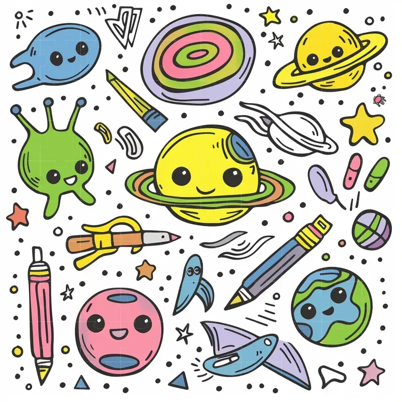 Doodle X Kawaii Patterns