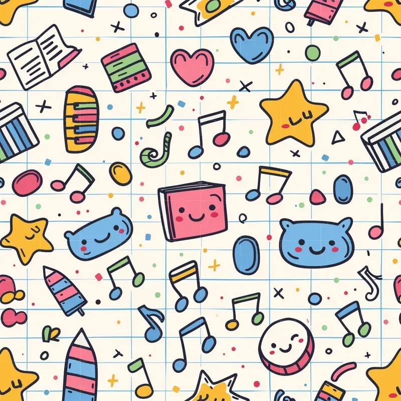 Doodle X Kawaii Patterns