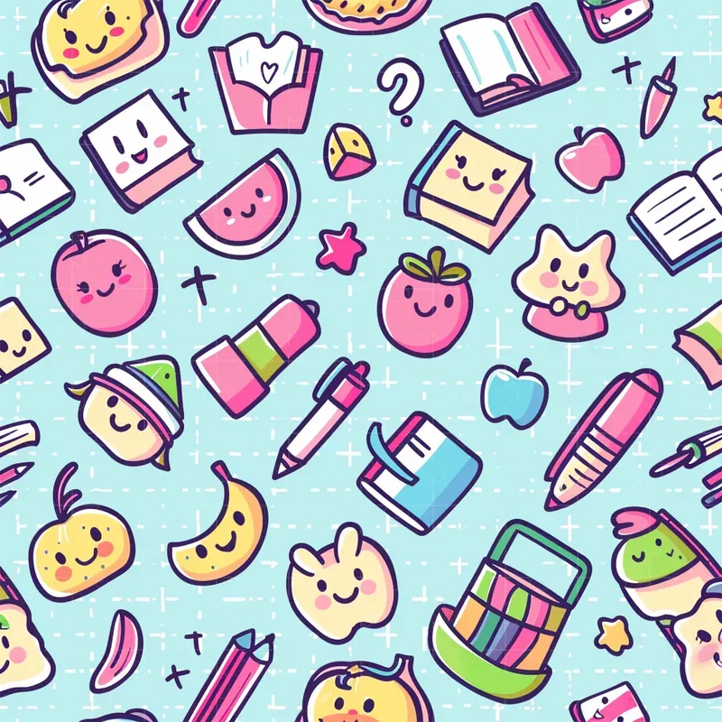 Doodle X Kawaii Patterns