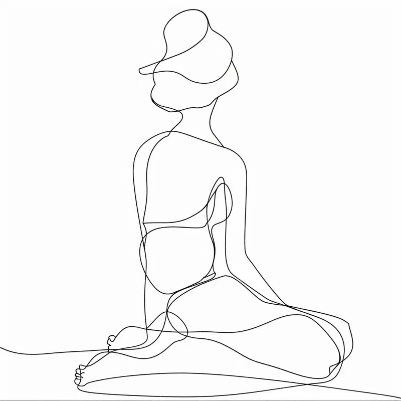 One Continuous Line Drawings