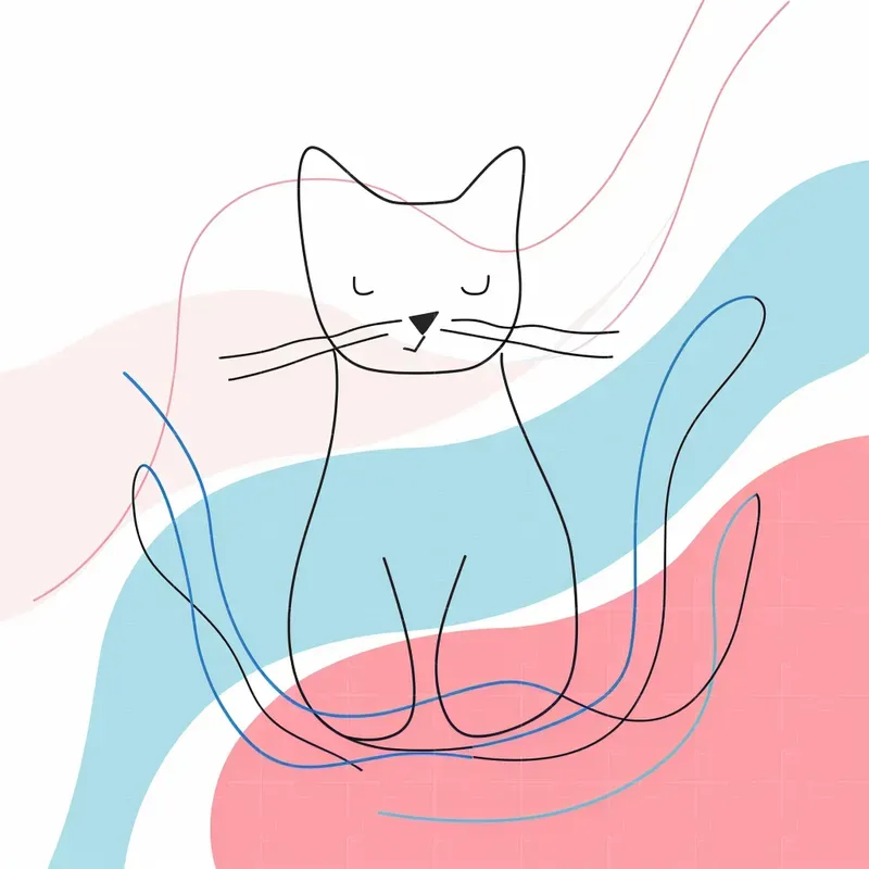 Continuous Line Drawing Art