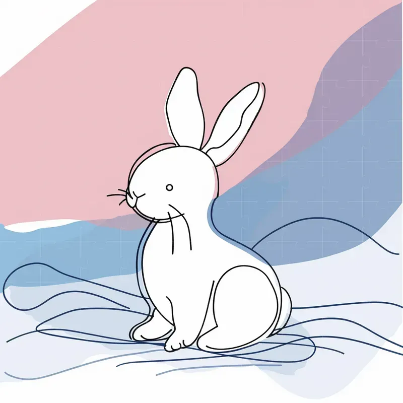 Continuous Line Drawing Art