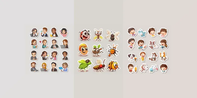 Sticker Sets With Emotions generated by undefined