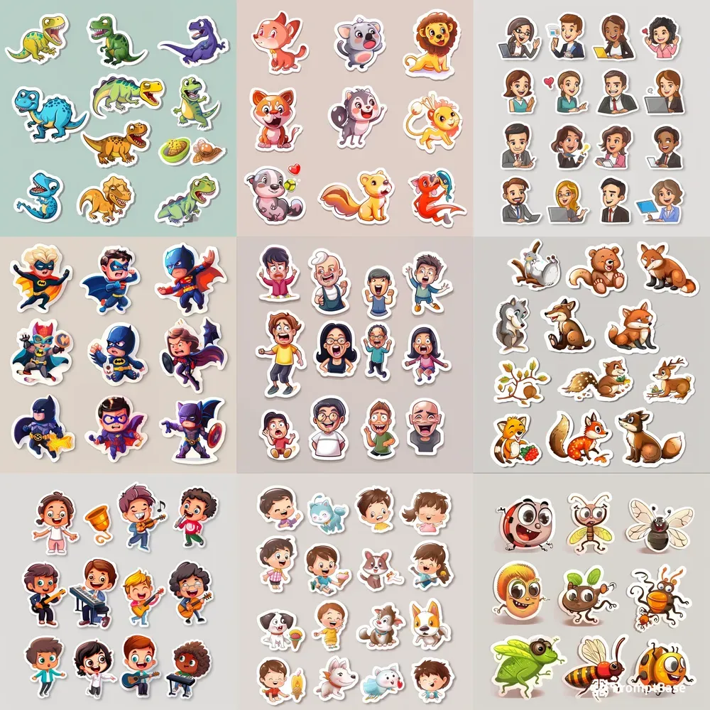 Sticker Sets With Emotions
