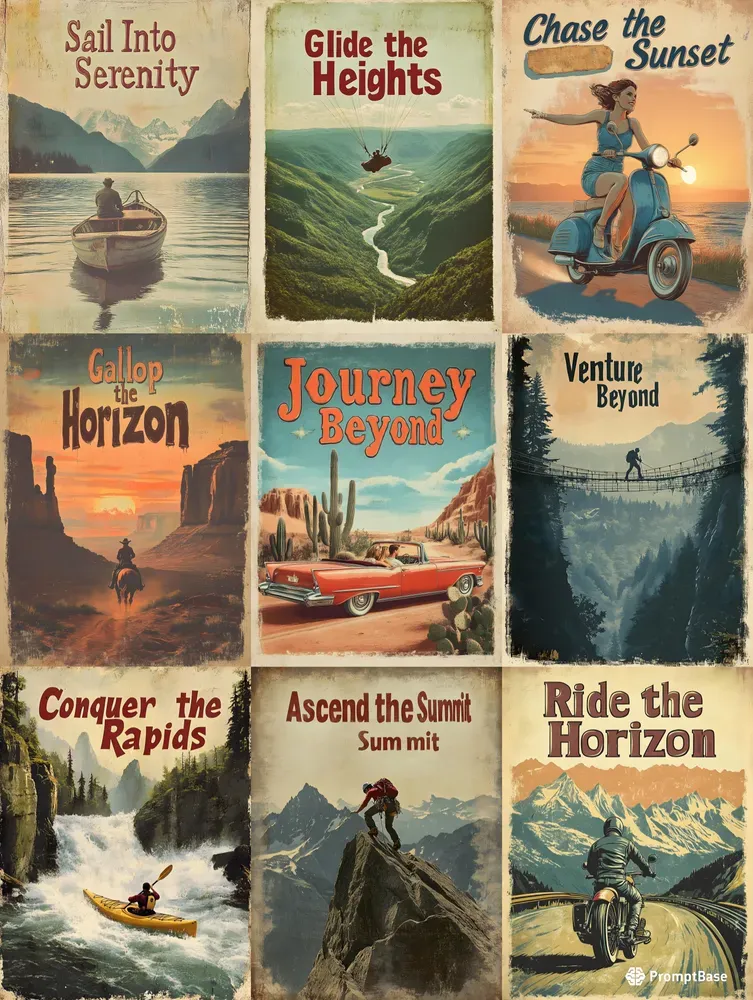 Vintage Epic Journeys