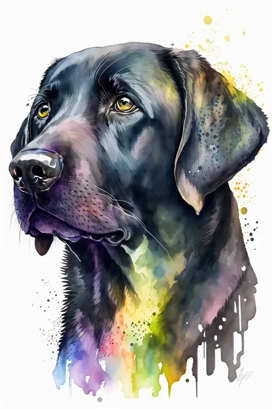 Colorful Puppies