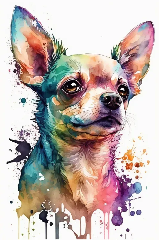 Colorful Puppies