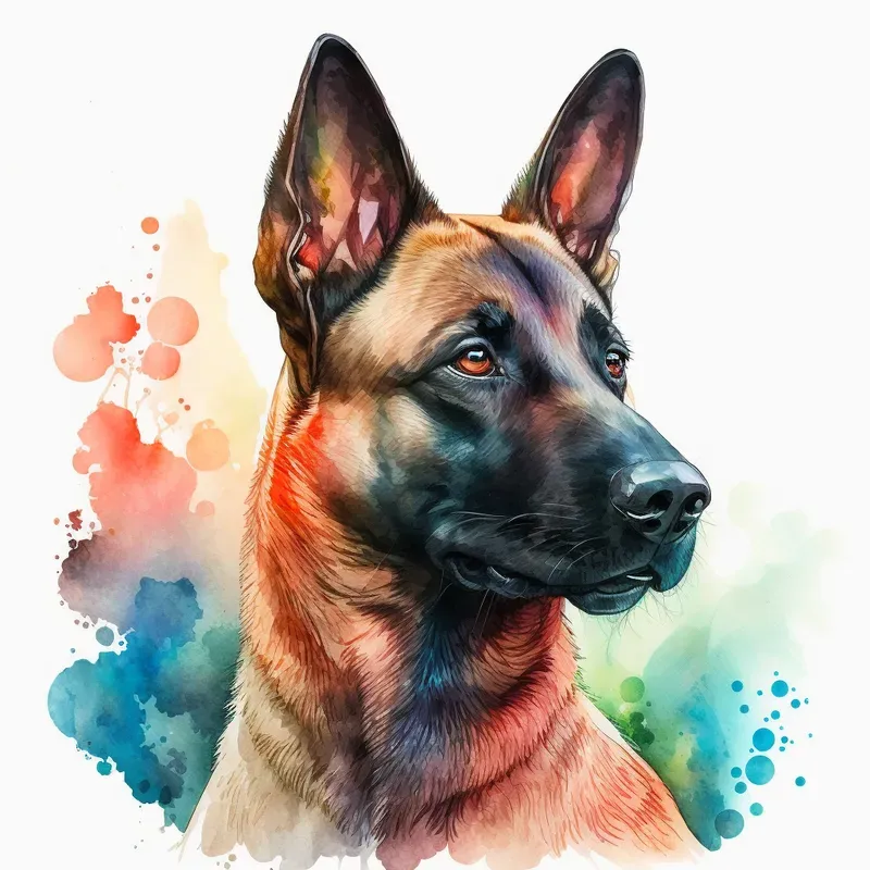 Colorful Puppies
