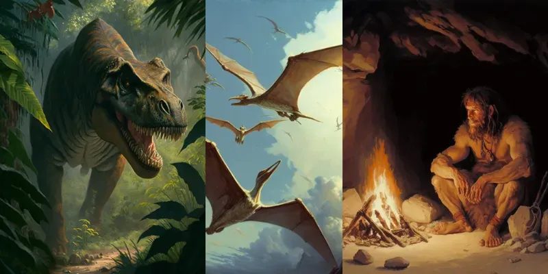 Prehistoric Illustrations generated by undefined