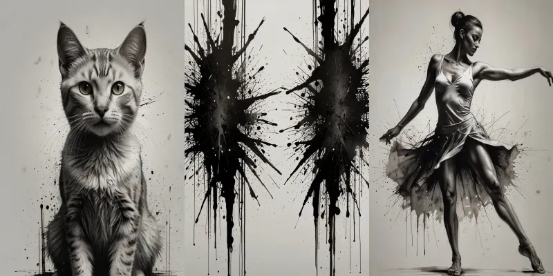 Blots And Lines generated by undefined