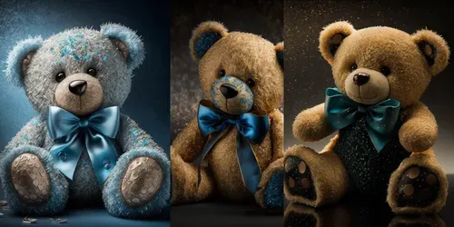 Teddys generated by midjourney