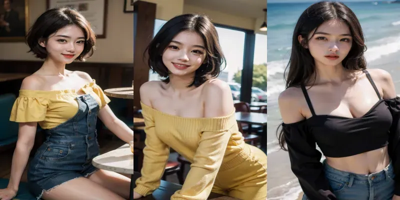 Off Shoulder Womens Tops generated by undefined