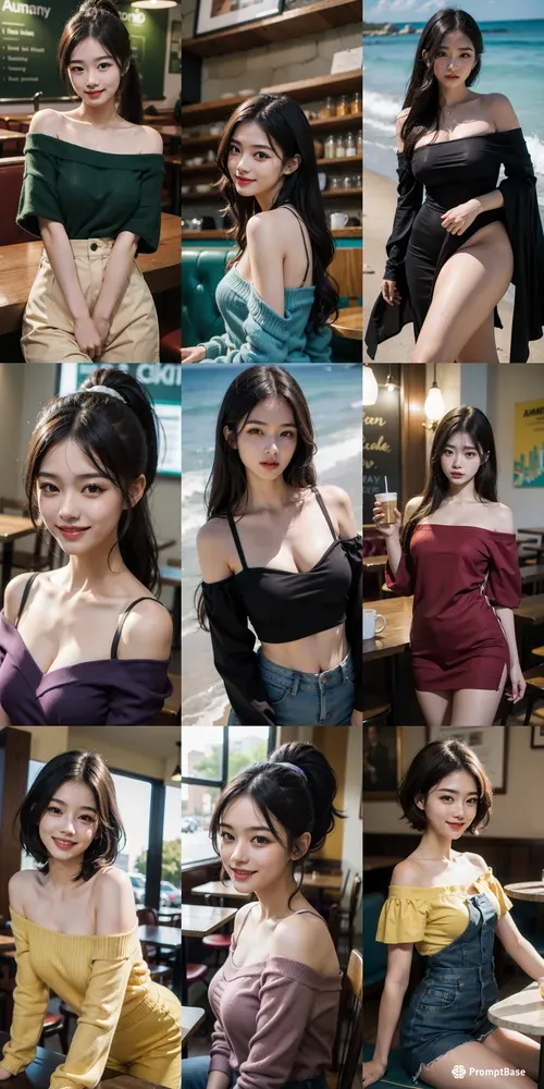 Off Shoulder Womens Tops