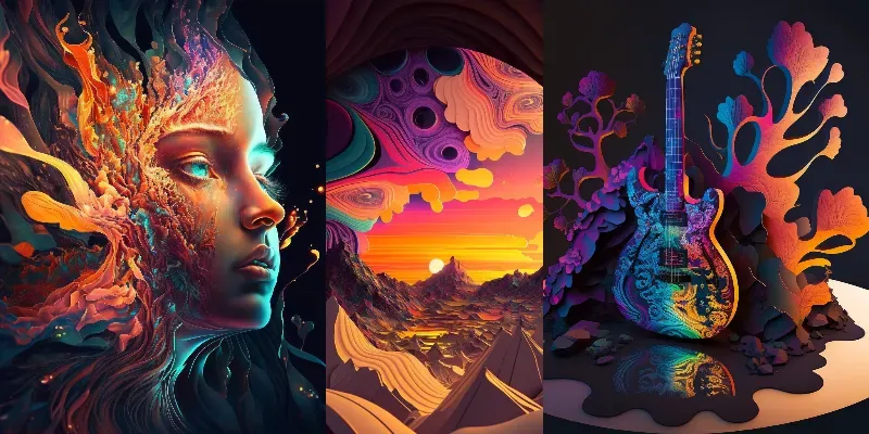 Psychedelic Art generated by undefined