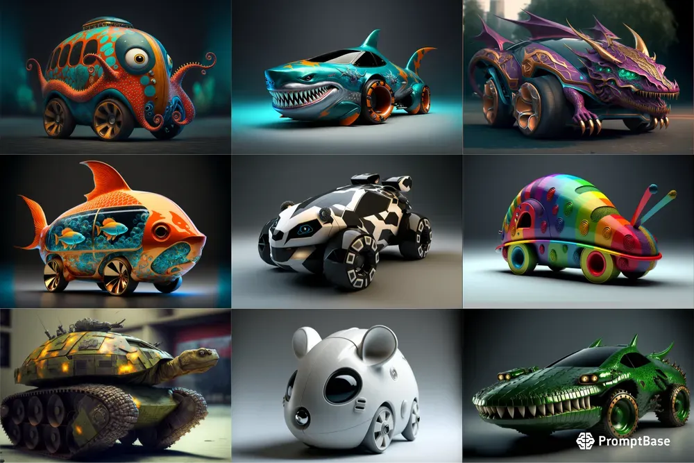 High Quality Animal Fusion Vehicles