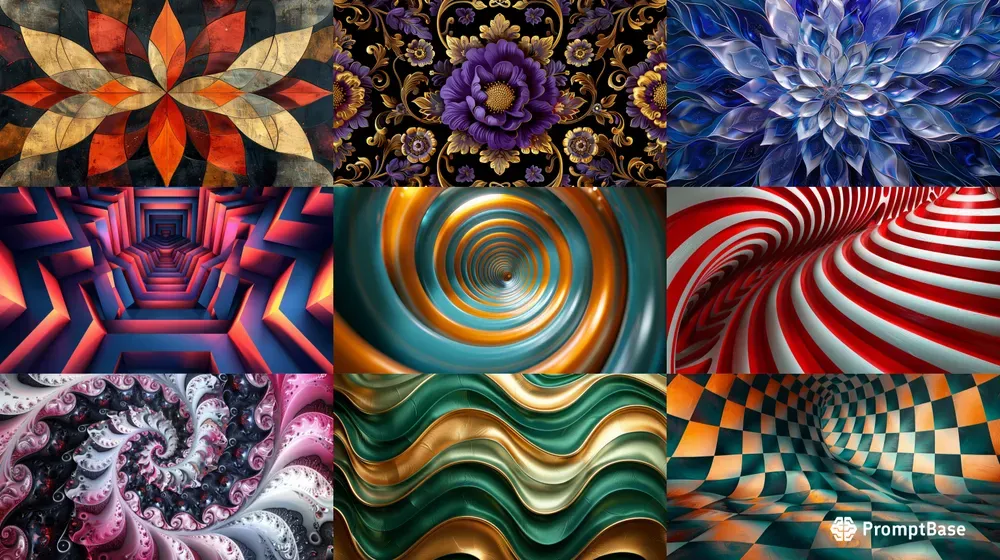 Intricate Patterned Illusions