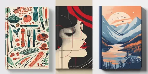 Professional Ebook  Covers generated by midjourney
