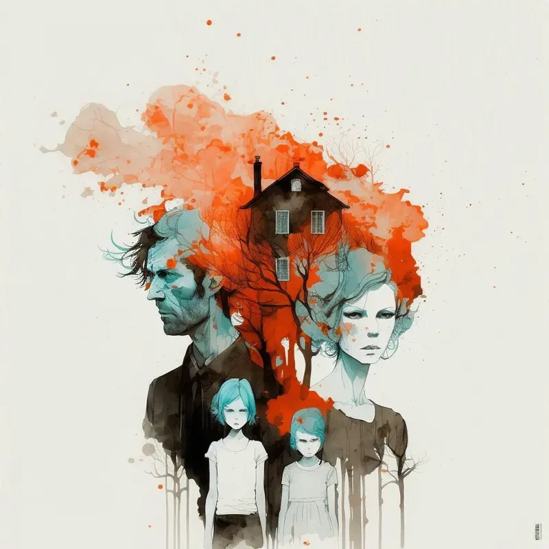 Stylistic Washed Portraits