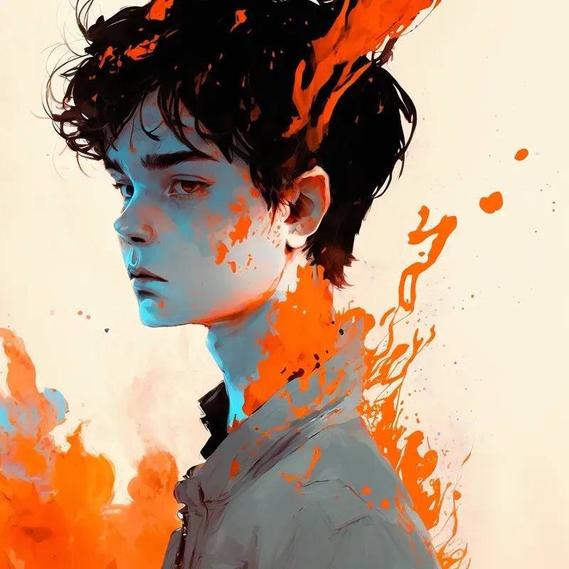 Stylistic Washed Portraits