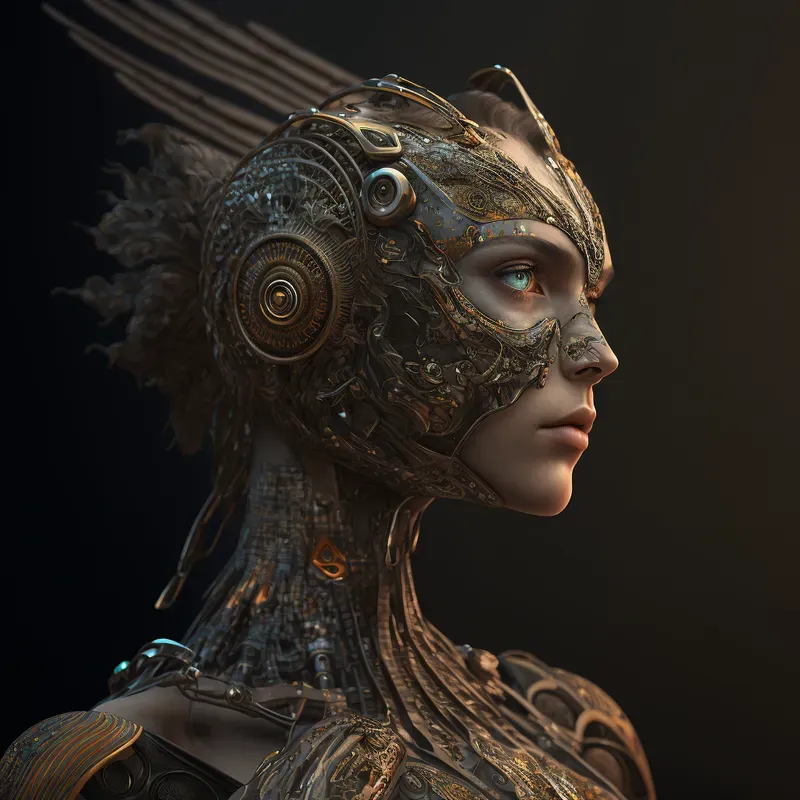 Robot Character Avatars