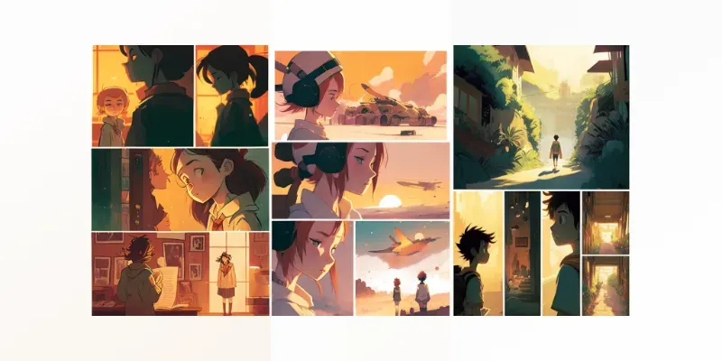 Secret Recipe Comic Book Layouts generated by undefined