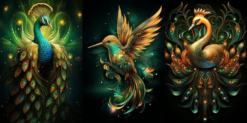 Mystic Neon Oases generated by undefined