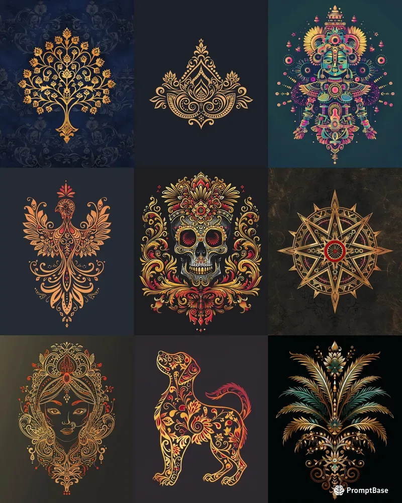 Majestic Maharaja Logos