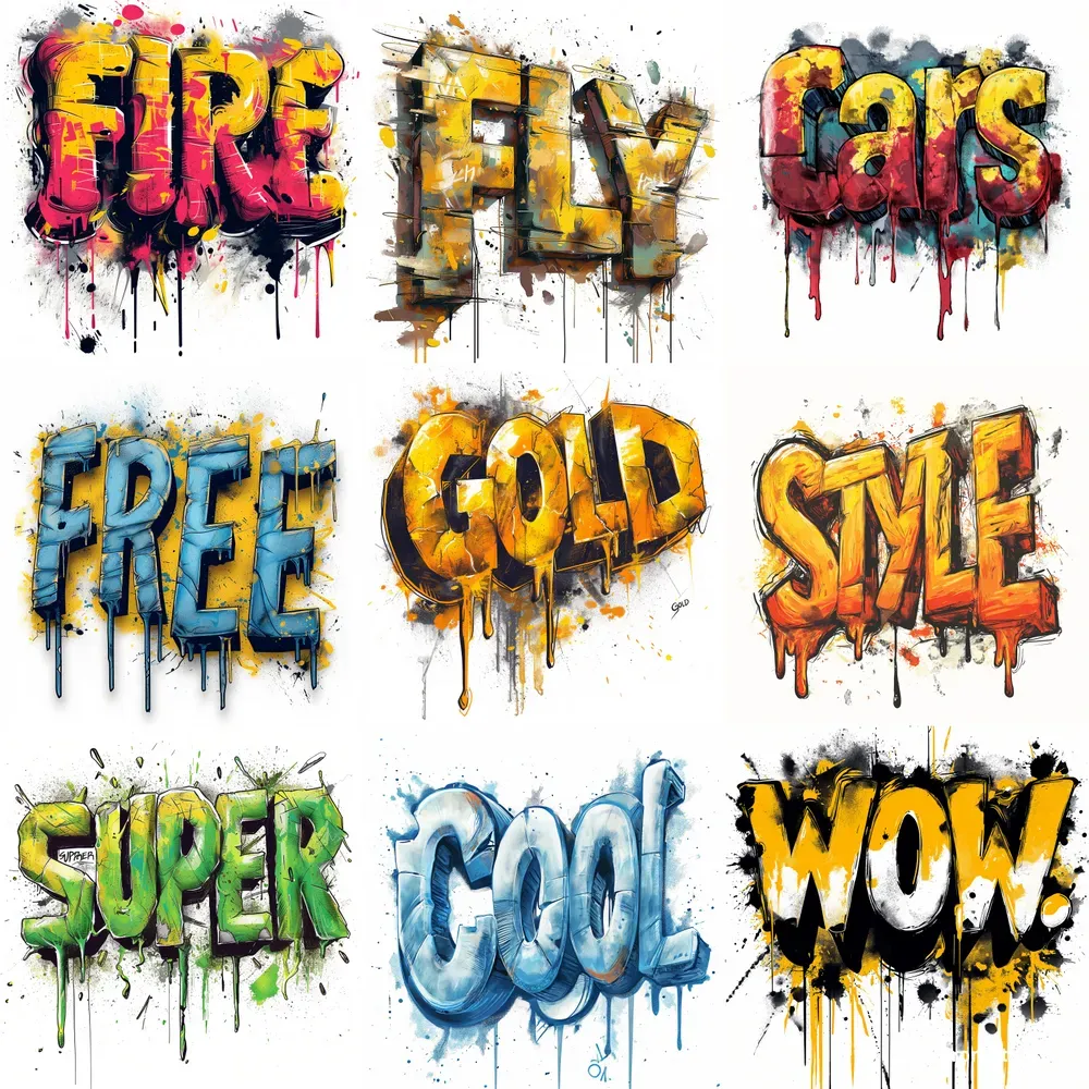 3D Graffiti Texts