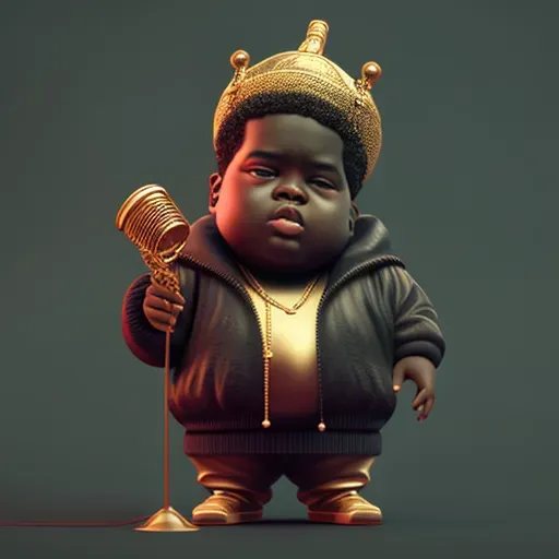 3D Realistic Child Rappers
