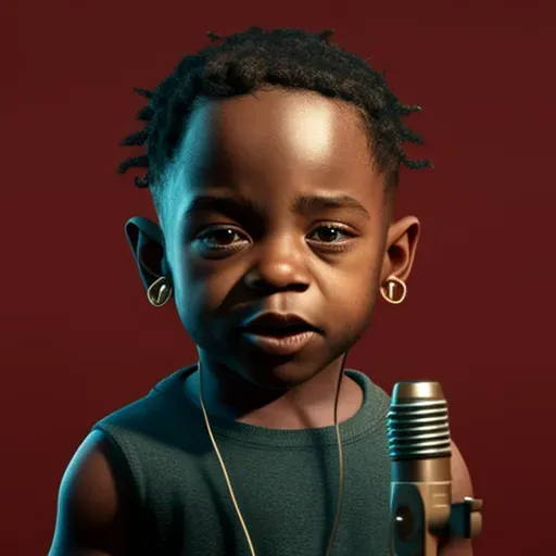 3D Realistic Child Rappers